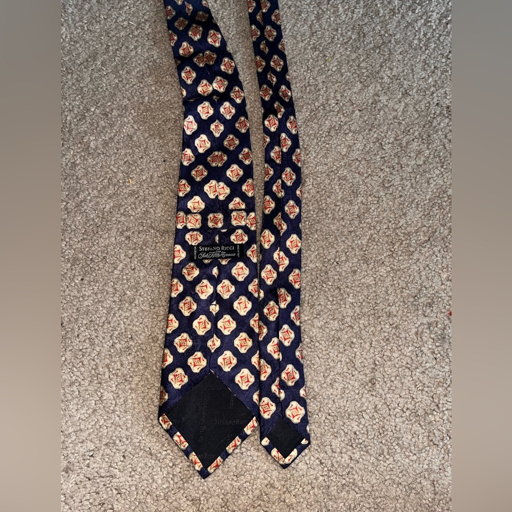 Saks Fifth Avenue Stefano Ricci Elegant Geometric Tie